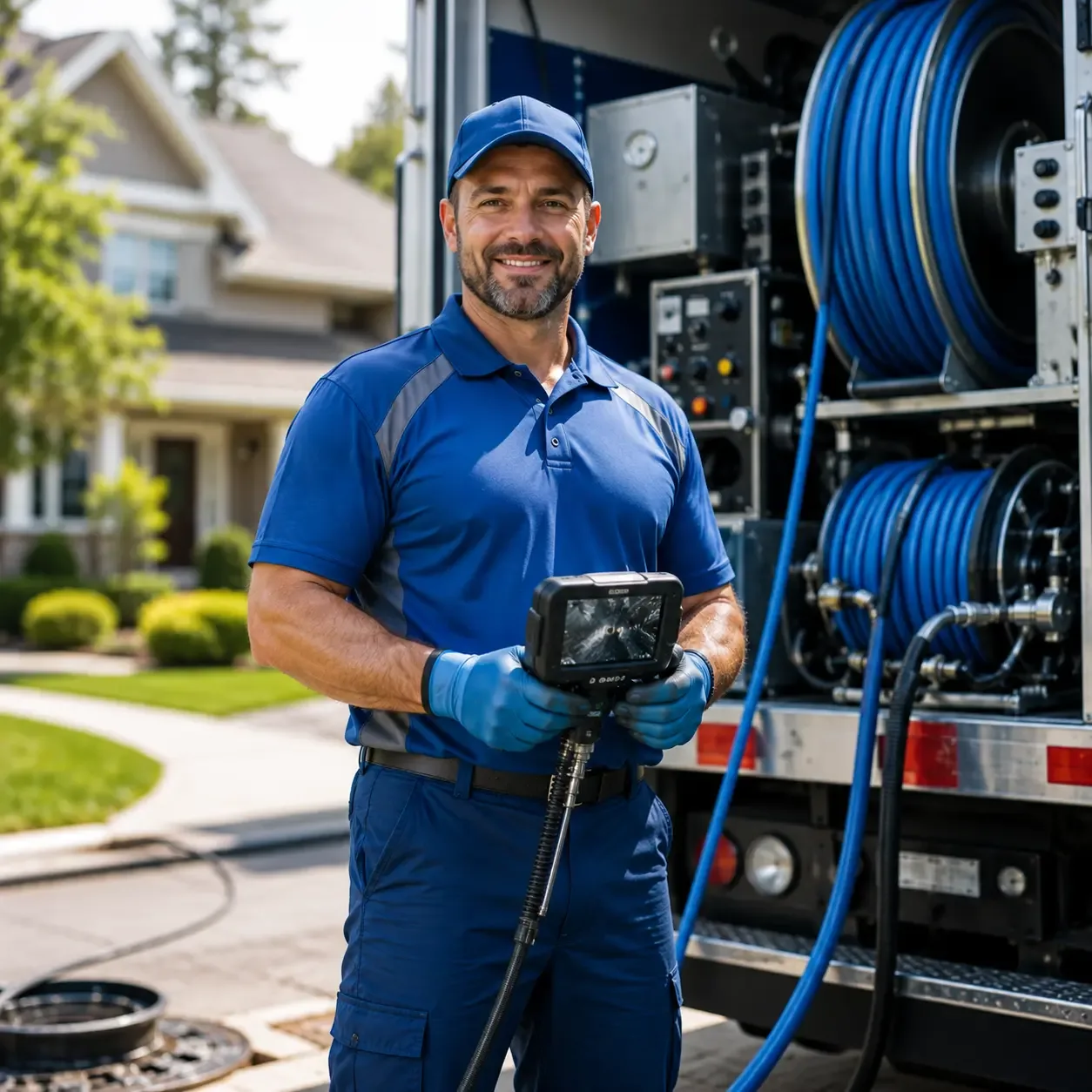 Local outdoor drain cleaning specialists in Mentcle, PA